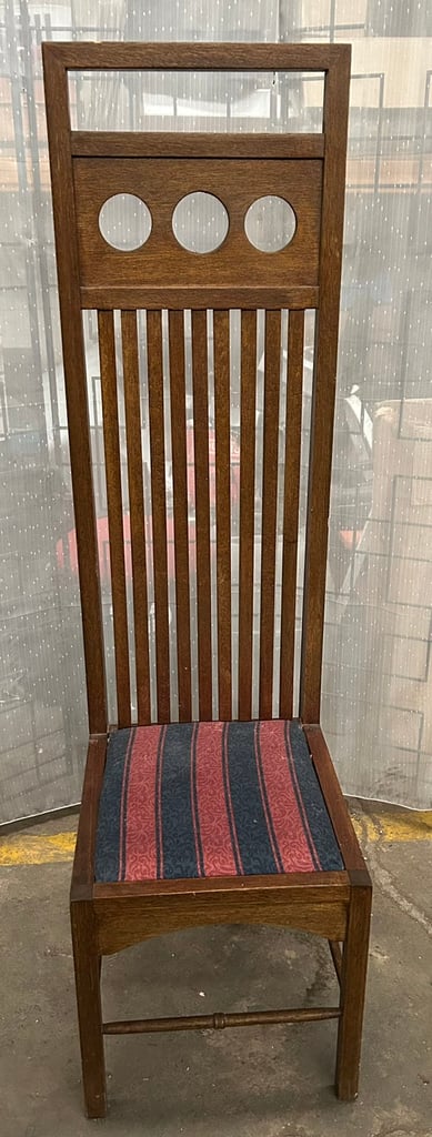Robie Style Spindle High Back Chair