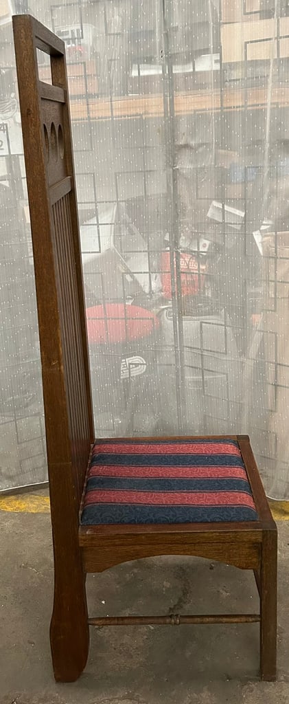 Robie Style Spindle High Back Chair